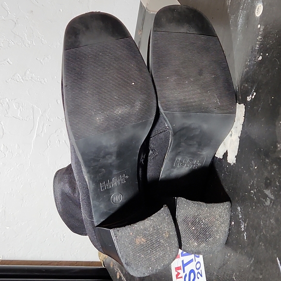 HIGH LIGHTS Fabric Sock Bootie 7M Black - Picture 12 of 14